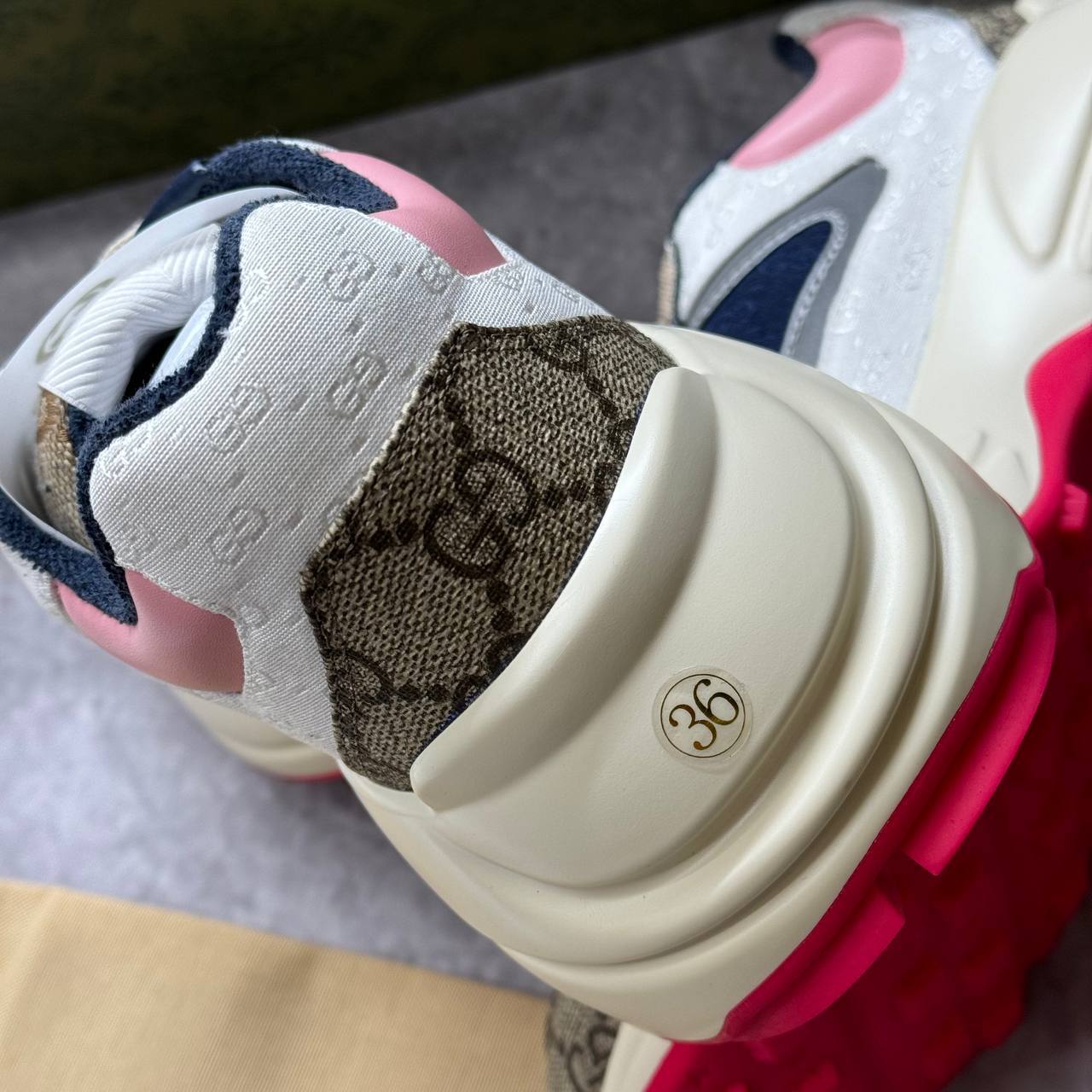 womens Gucci super clone trainers - Image 5