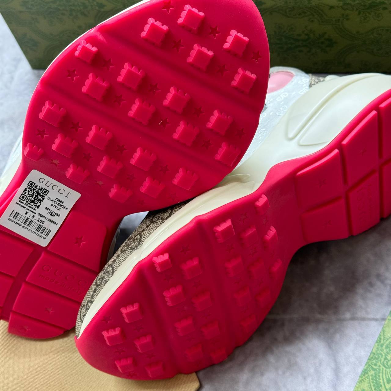 womens Gucci super clone trainers - Image 2